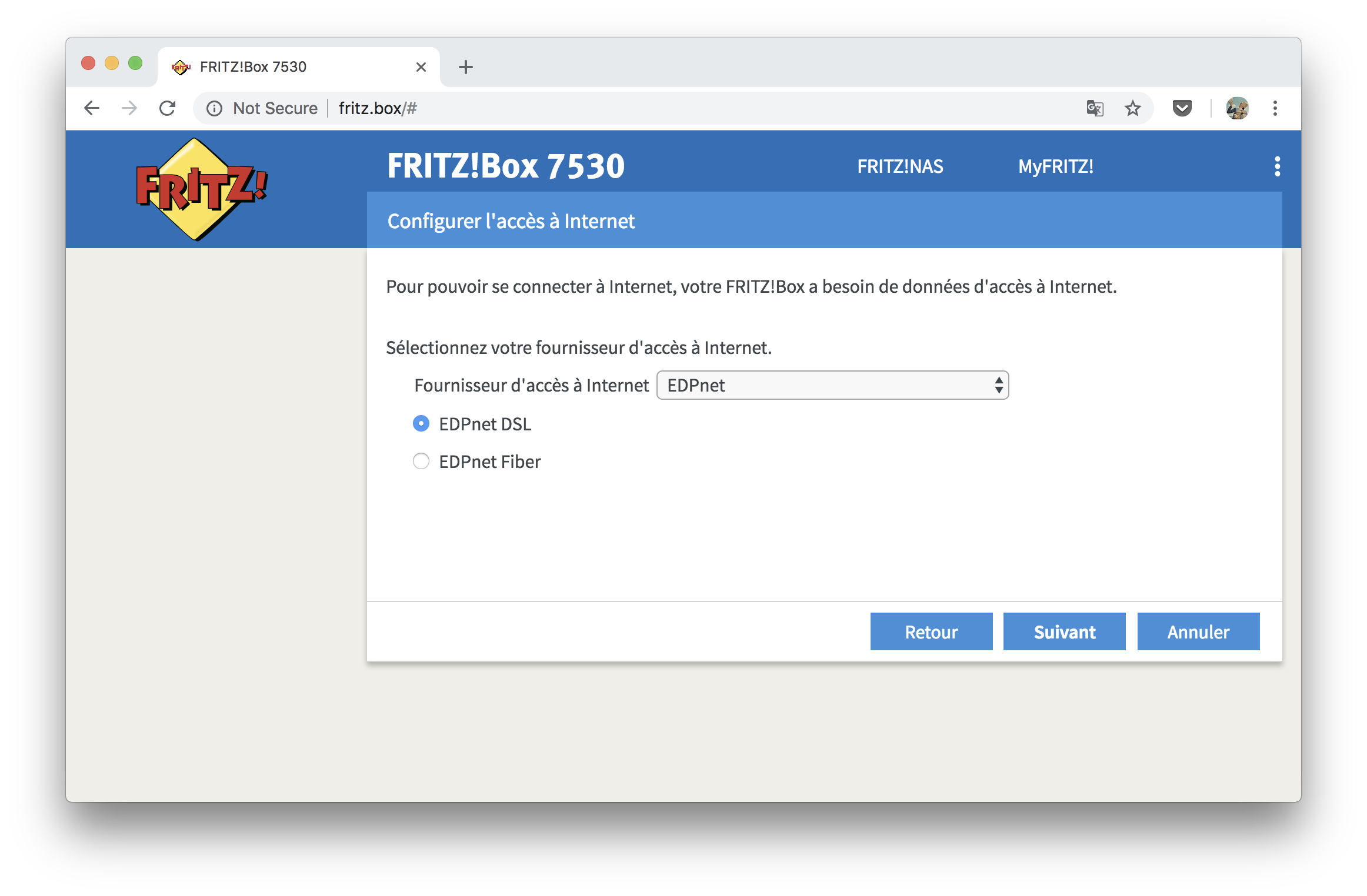 Comment installer et configurer ma FRITZ!Box 7530